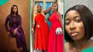 Lady takes photos with stranger who coincidentally wore same outfit with her, people react