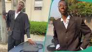 “The suit and shoe I use belonged to my grandpa”: Skitmaker Layi Wasabi says, fans react to video