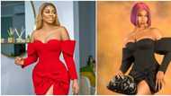Who wore it better? BBNaija Tacha, actress Lilian Afegbai spotted in same look, different colours