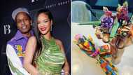 Flowers that will last forever: Fans react to Rihanna's Lego block Valentine's Day flowers