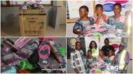 Legit.ng donates freezer, money to poor kids in Calabar, makes them smile in video