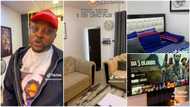 "I pay over N2m yearly rent": Young man shows his Lekki 2-bedroom apartment, ladies want him