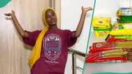 NYSC: Female corper shows food items she gets from her PPA every 3 months
