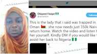 Nigerian lady trapped in oman breaks down in tears, says she needs N350k to come back home (video)