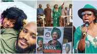 Kiddwaya shows supports for mum, shares photo as she kickstarts campaign for Benue state governorship