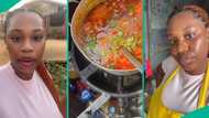 Lady manages her mum's food business, says they made N400k in 1 day, shows sales record