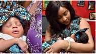 Actress Etinosa shares lovely photos from daughter’s naming ceremony