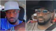 Peter Okoye slams beggar who demanded N500k before 2022, fans say PSquare also posted account number online