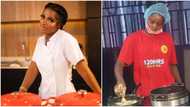 "Embrace the journey": Hilda Baci breaks silence reacts to Chef Dami's attempt to break her record, fans react