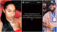 I’m over protective of anything I love, Davido’s alleged girlfriend Mya Yafaii says