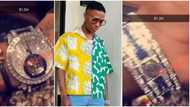 “He no buy am”: Nigerians react as throwback video of Wizkid flaunting $1.2m diamond wristwatch reemerges