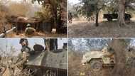 Borno: Hotunan yadda sojoji suka gargaji tarin 'yan ta'addan Boko Haram da ISWAP