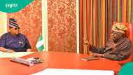 Maganganun da Tinubu ya gayawa Gwamna Adeleke bayan sun kebe a Aso Villa