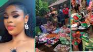 "Your man tried": Lady shows boxes, other expensive items her man used to pay her bride price