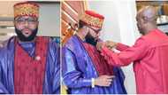 NDLEA decorates E-Money as anti-drug ambassador, he shares pictures from the event