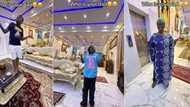 "The house get elevator": Nigerian rich kids show off classy interior of dad's mansion, video trends