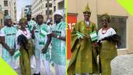 Tobi Amusan Shows Off Yoruba Culture, Dresses in ‘Iro’ at Paris 2024 Olympics Opening Ceremony