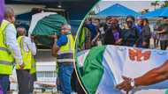 Rotimi Akeredolu's corpse arrives in Nigeria for burial, photos emerge