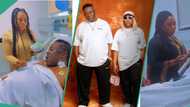 Mr Ibu’s adopted daughter Jasmine finally reacts to allegations, shares video on actor’s recovery