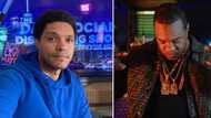 Trevor Noah’s huge fanboy moment with Busta Rhymes: Grammy host raps ‘Party Is Goin’ On Over Here’ in video