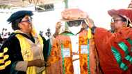 Tinubu bags doctorate degree in northern state, photos emerge