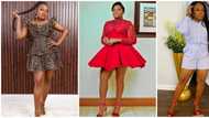 Style cam: 6 times Nollywood star Funke Akindele showed off legs in cute outfits