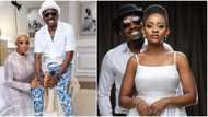 "Turn wild animal like me to domestic": Bovi makes wife blush like little girl as he hails her on anniversary