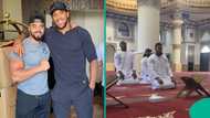 Is Anthony Joshua a Muslim? Facts emerge as photo of popular boxer praying in mosque resurfaces