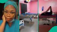 "Sleep mode activated": Nurse on night shift shows what she did after realising she had no patients