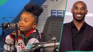 Young girl who raps effortlessly delights crowd with line about Kobe Bryant