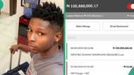 "Please are you single?" Nigerian rich kid shows off N100 million credit alert his father sent him