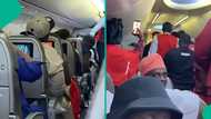 Fresh video shows passenger who died on Kenya Airways flight to Lagos opening cabin door midair