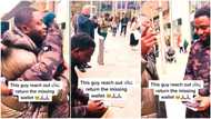 Nigerian man returns missing wallet containing £1500 in UK, shocks everyone as he refuses reward in video