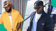 Lookman spotted hanging out with Afrobeats star Davido in Lagos nightclub, video