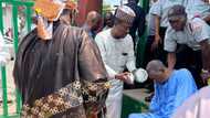 Panic as Atiku's supporter collapses at PDP presidential candidate's Certificate of Return ceremony