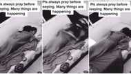 "Always pray before sleeping": Woman puts camera in her daughter's room at night, shares what she found