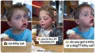 Woman who takes two children on ice cream date receives funny quiz on why she lives alone in video