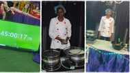 "Not here to joke": Chef Dammy cooks for 44 hours as crowd gather at venue of her cookathon in Oye Ekiti