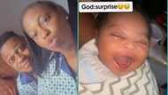 "My man thought his pull out game was strong": Lady shows off baby who came as a 'surprise'