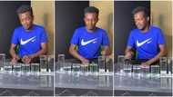 "Very creative": Talented man pours water into glass cups, uses it to play sweet music in viral video