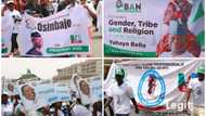 APC convention: Osinbajo, Emefiele, Umahi presidential banners flood Eagle Square