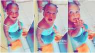 "The boldness for me": Mum looking for her food cries out after seeing her little daughter, shares video