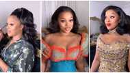 Redefining extra: Ghanaian bride wows internet users with 6 hairstyles for her wedding