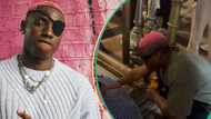 "Nah JP you be now o": Ruger's visit to the tomb of Jesus, holy land in Jerusalem causes a stir