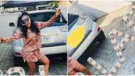 You never gave up on me: Iyabo Ojo's surprise plug gifts her 'Boss lady' money alphabets for 44th birthday