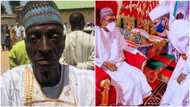 70-year-old man offers his daughter to President Buhari's son to marry as second wife, photos spark reactions