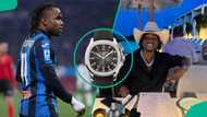 Ademola Lookman rocks ₦40M Patek Philippe while holidaying in Turks and Caicos
