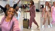 Lucky Nigerian lady flies to Europe without paying a dime, video stuns many