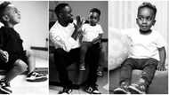 Sarkodie shows off his all-grown son to mark boy's 2nd birthday, fans excited