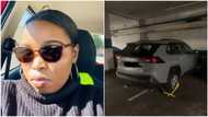I told her to park well, she laughed & walked away: Lady reveals how driver's vehicle was locked